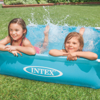 Детски сглобяем басейн Mini Frame 122 х 30 см INTEX CROCOLAND, снимка 2 - Басейни и аксесоари - 44765878