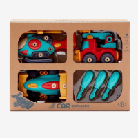 Комплект от три превозни средства с части за сглобяване, снимка 2 - Образователни игри - 44928928