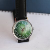 СССР часовник ''ПОЛЕТ'' 17 камъка стоманена каса 38 мм, снимка 2 - Антикварни и старинни предмети - 38729869