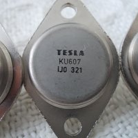 Транзистор KU607 TESLA, снимка 2 - Друга електроника - 34250516