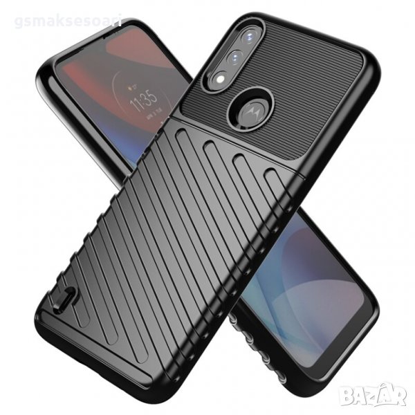 Motorola E7 Power - Удароустойчив Кейс / Гръб THUNDER, снимка 1