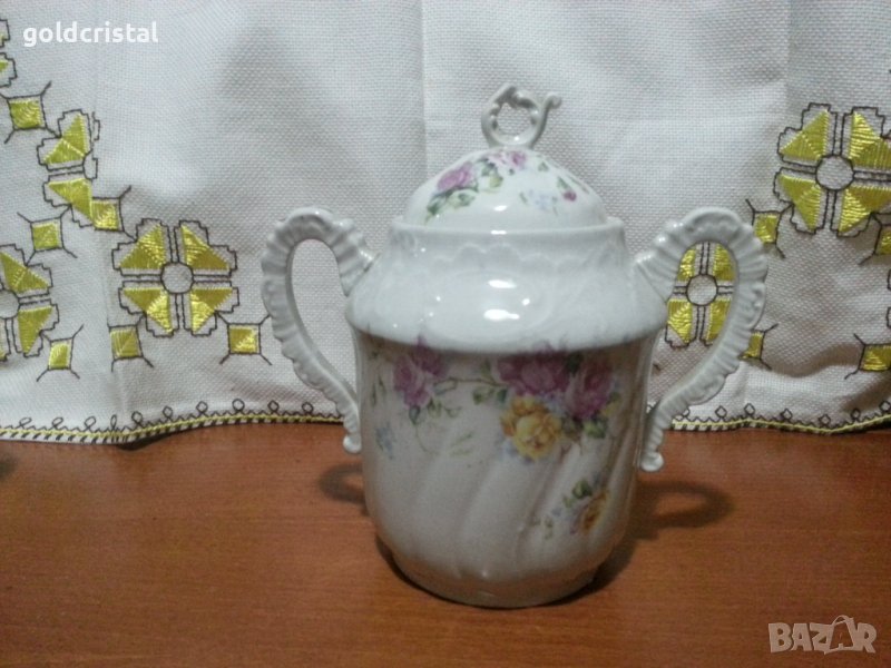 стар порцелан захарница Силезия , снимка 1
