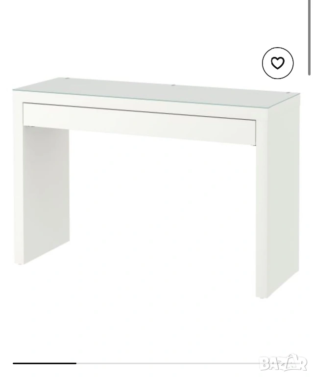 Тоалетна маса ikea malm, снимка 1