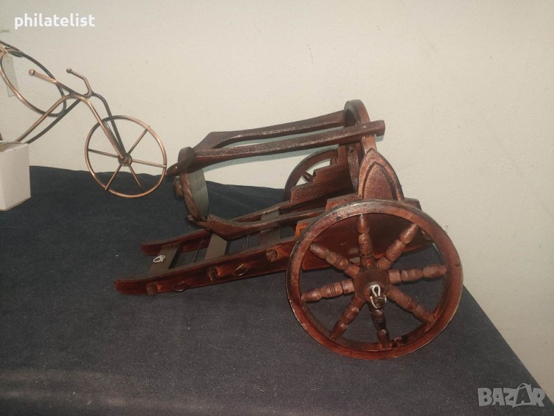 дървена поставка за вино, снимка 1