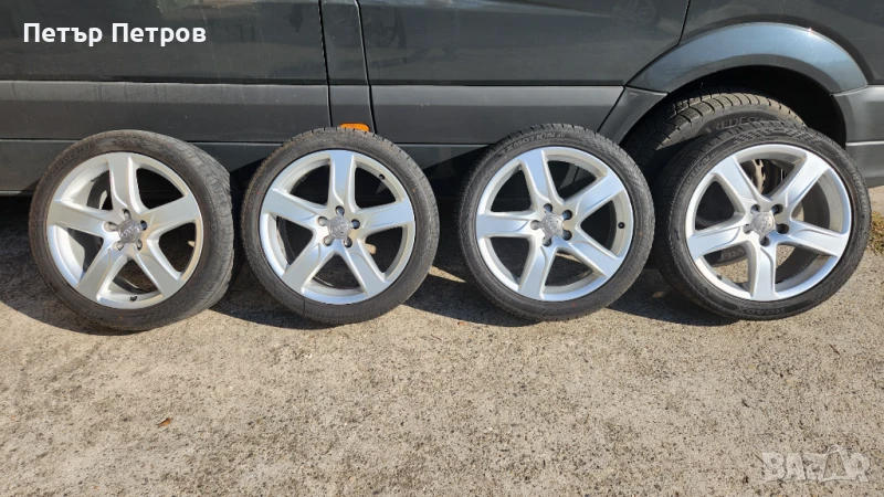 18" оргинални джанти с летни гуми за Ауди А6/А5/А4, снимка 1