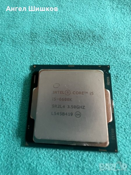 Intel Core i5-6600K 3500MHz 3900MHz(turbo) L2-1MB L3-6MB TDP-91W Socket 1151, снимка 1