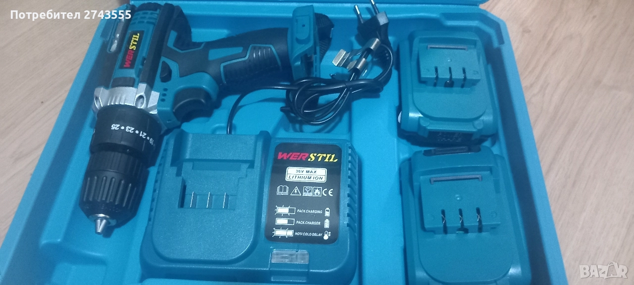 Акумулаторен ударен винтоверт, снимка 1