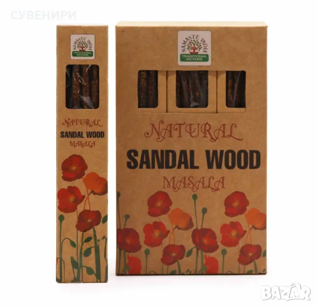Ароматни пръчици със сандалово дърво , снимка 1