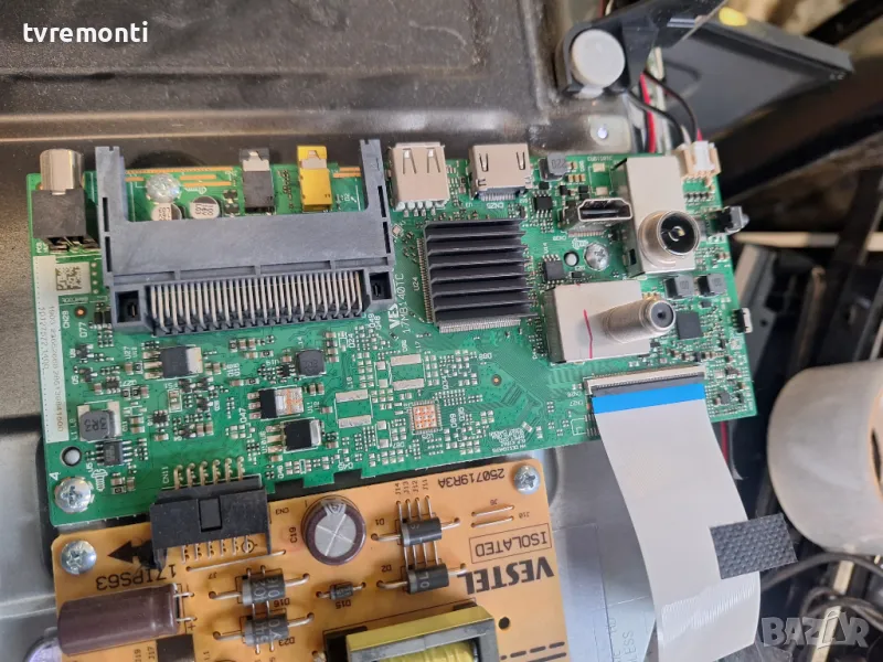 MAIN BOARD, 17MB140TC for ,Hitachi 32HE1005 , for 32inc DISPLAY VES315WNGB-L3-N44, снимка 1