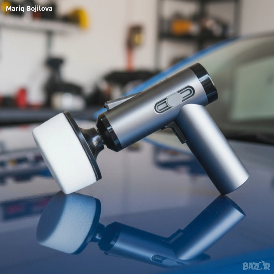 Безжична полираща машина за автомобил, снимка 1