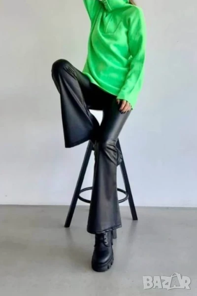 Ватиран кожен клин, снимка 1