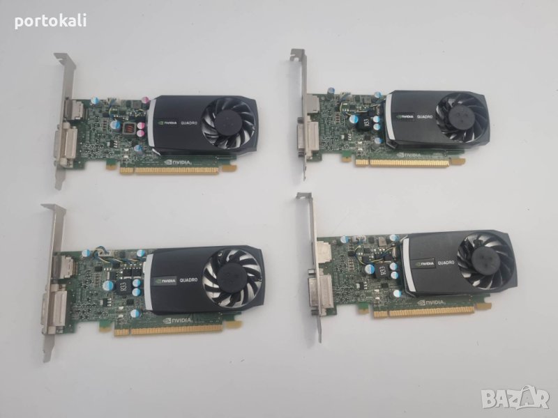 +Гаранция Видеокарта GPU видео карта NVIDIA Quadro 400, снимка 1