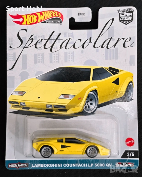 Hot Wheels - Spettacolare - Lamborghini Countach LP 5000 QV, снимка 1