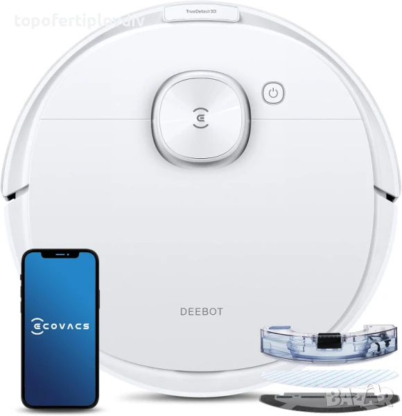 Прахосмукачка робот ECOVACS DEEBOT N8 PRO,Гаранция, снимка 1