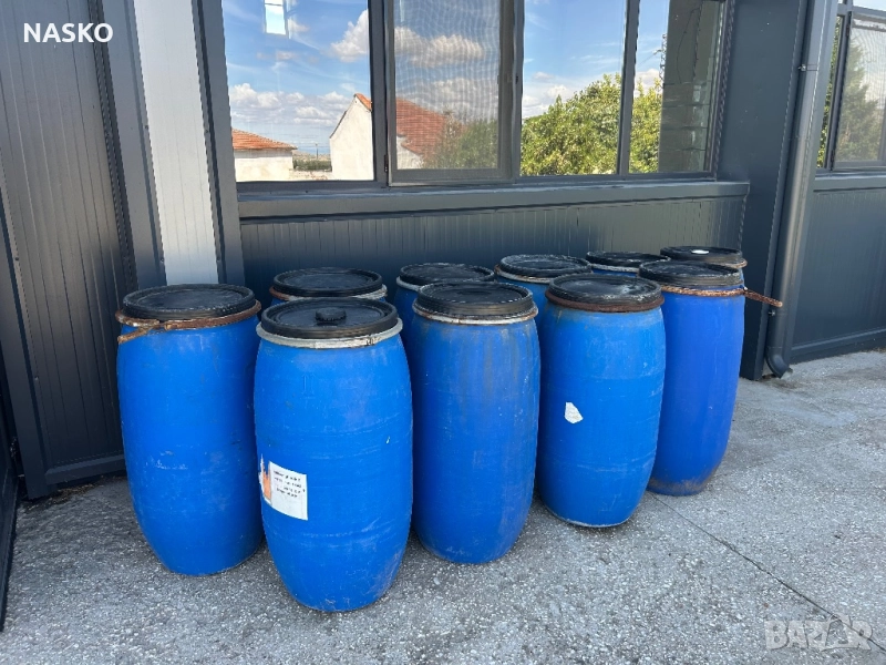 Пластмасови варели / бидони - 120л и 150л , снимка 1