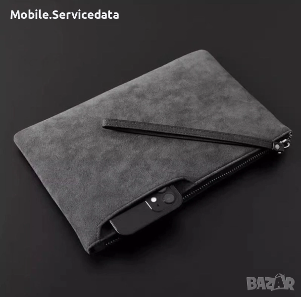 Мъжко PU Кожено-Крос боди Портмоне, снимка 1