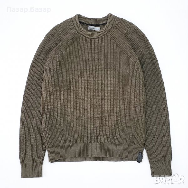 CALVIN KLEIN JEANS Оригинален Мъжки Пуловер Блуза (S-M), снимка 1