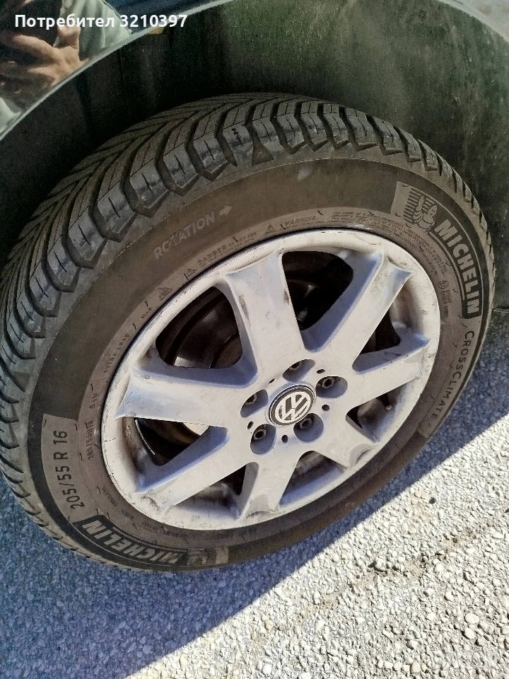 michelin crossclimate2 205 55 16 гуми, снимка 1