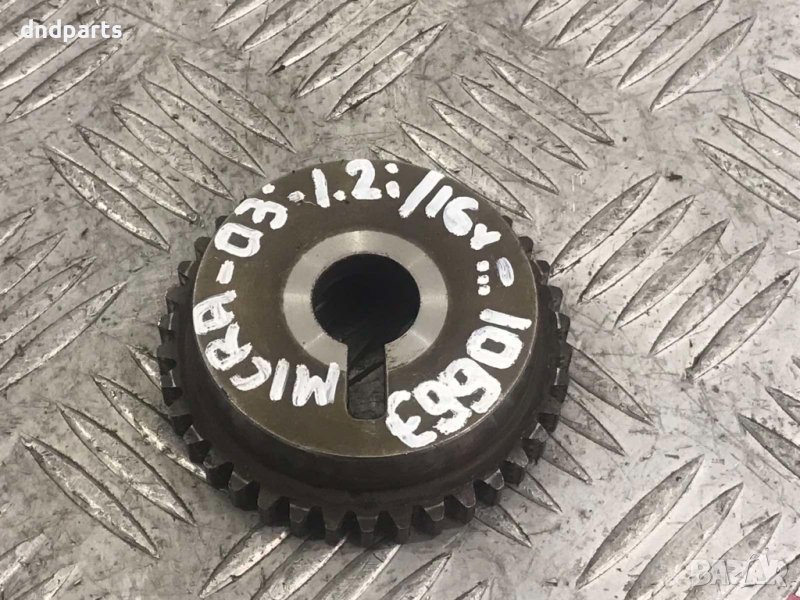 Зъбно колело Nissan Micra,1.2i,16v,2003г., снимка 1