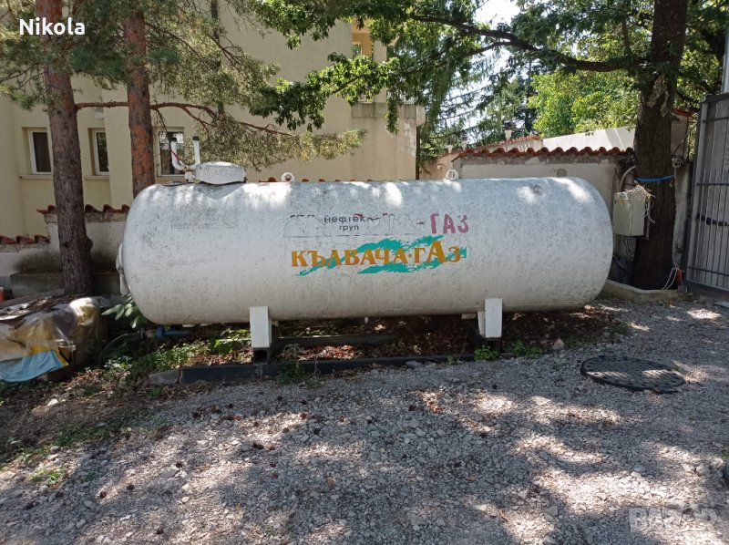 Продавам Газова цистерва на Кълвача Газ 5-кубика, резервоар за пропан бутан, снимка 1