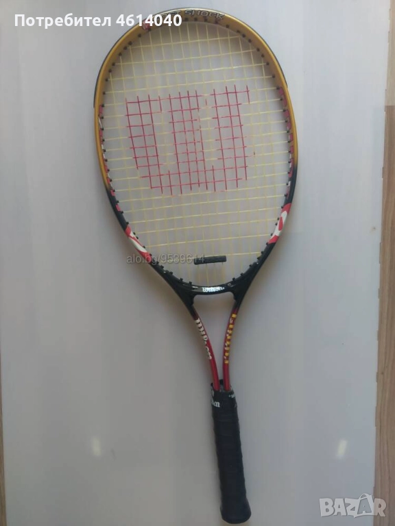 Ракета Wilson soft shock, с калъфа, снимка 1