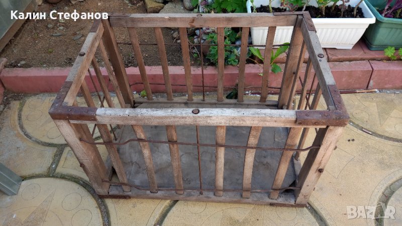 Много стара дървена касета за хляб от време оно, соц и от преди, снимка 1