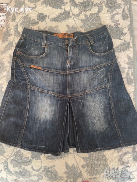 Дънкова пола , снимка 1