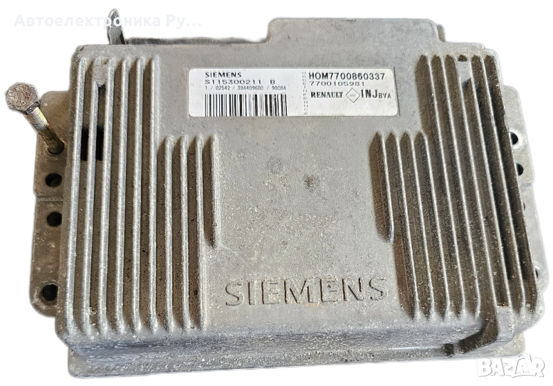 компютър Renault 1.6l A/T ,7700860337, ECM Siemens ,S115300211B, снимка 1