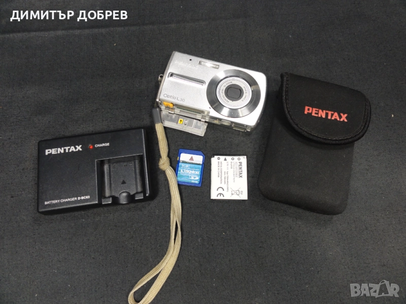 ЦИФРОВ ФОТОАПАРАТ PENTAX OPTIO L30 7.1MP DIGITAL CAMERA, снимка 1