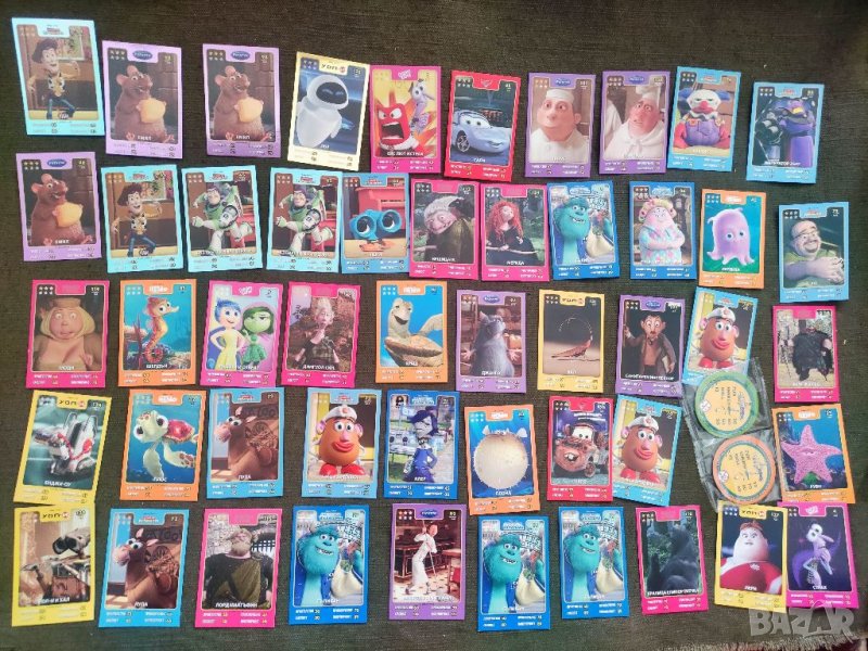 Продавам карти Звездите на Дисни Pixar, снимка 1