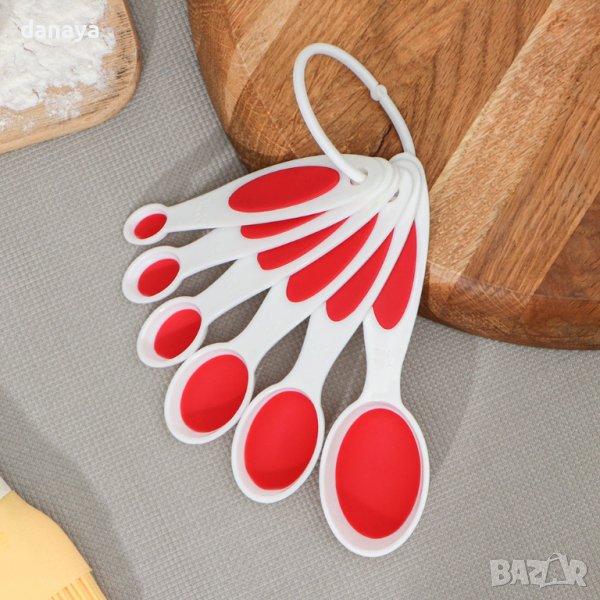 3675 Комплект мерителни лъжички, 6 броя, снимка 1