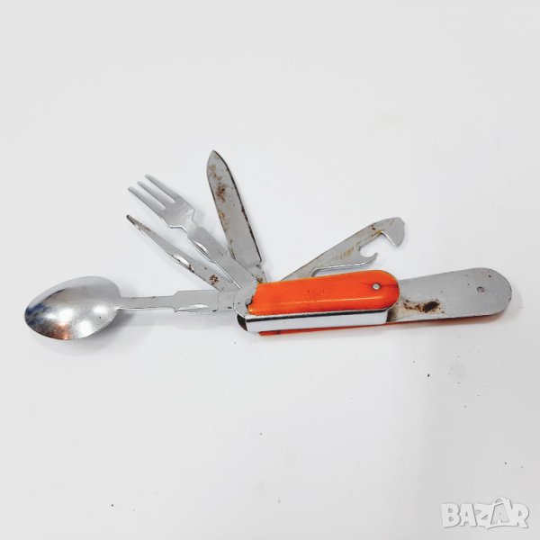 Старо китайско мултифункционално сгъваемо ножче(1.3) , снимка 1