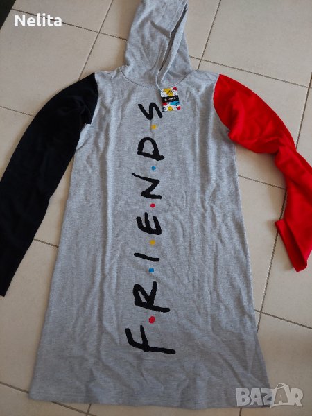 рокля за момиче - Френдс - размер 13/14 г, снимка 1