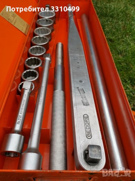 К-т ГЕДОРЕ Динамометричен ключ 750-2000 Nm GEDORE , снимка 1
