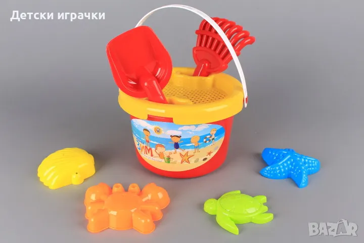 Кофичка за пясък с лопатка, плажен комплект , снимка 1