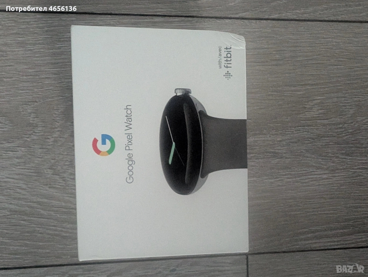 Google pixel watch часовник сив смарт , снимка 1