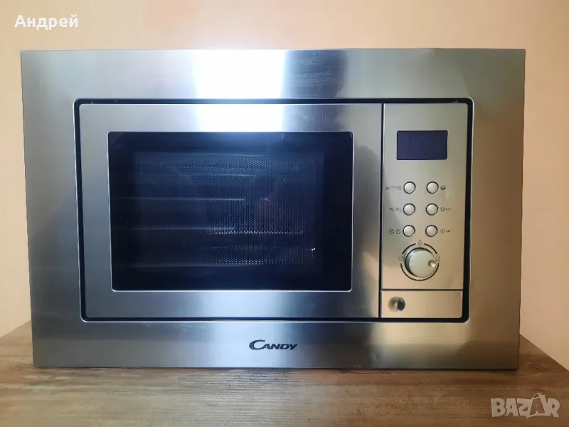 Микровълнова с грил за вграждане Candy, снимка 1