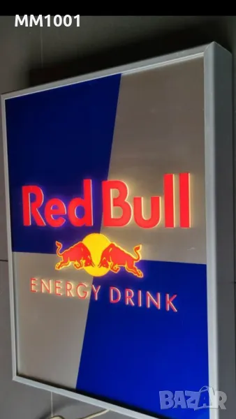 Red Bull -Светещо Лого / APi-NEON , снимка 1