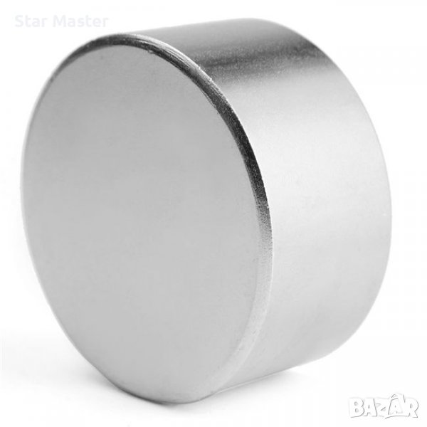 Магнит неодимов N52 50x20mm Neodymium Magnet Магнитии, снимка 1
