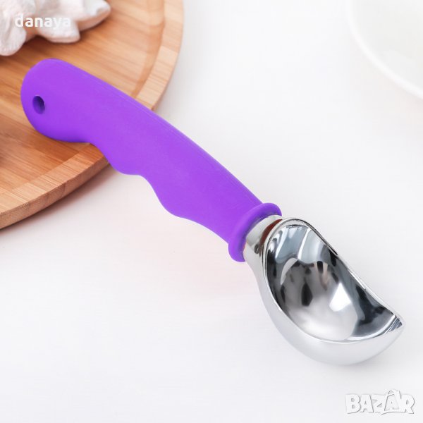 1969 Лъжица за сладолед с ергономична дръжка, 18cm, снимка 1