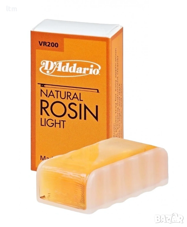D'Addario Естествен колофон за лък, снимка 1