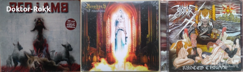 Red Lamb ‎+ Revoltons + Riotor – Metal CDs - оригинални дискове, снимка 1