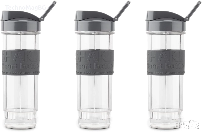 Комплект бутилки / шейкъри H.Koenig SMOO BTL9 (3 бр.), снимка 1