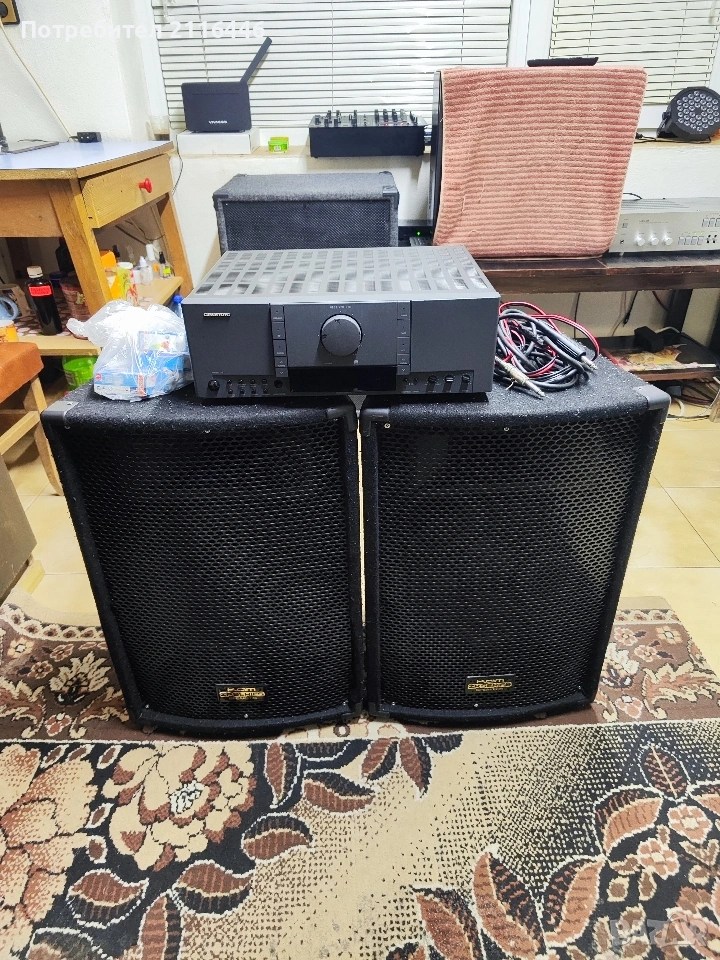 Тонколони Kam zp12 и ресийвър Grundig , снимка 1