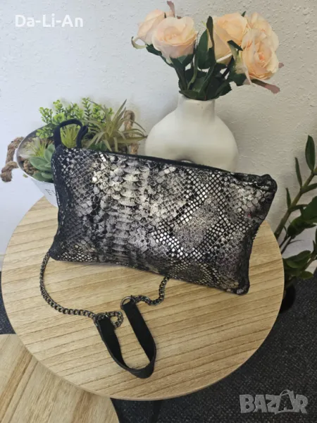 Дамска чанта естествена кожа, снимка 1