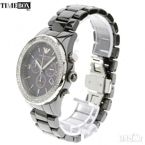 Emporio Armani AR1455 Ceramica Chronograph. Нов дамски часовник, снимка 1