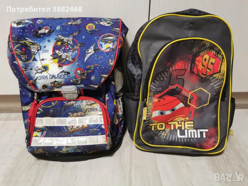 Ученически раници двете общо 40 лв или 20 лв за бр, снимка 1