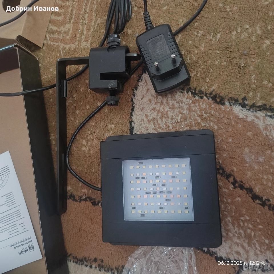 Лампа за аквариум Fluval Nano, снимка 1