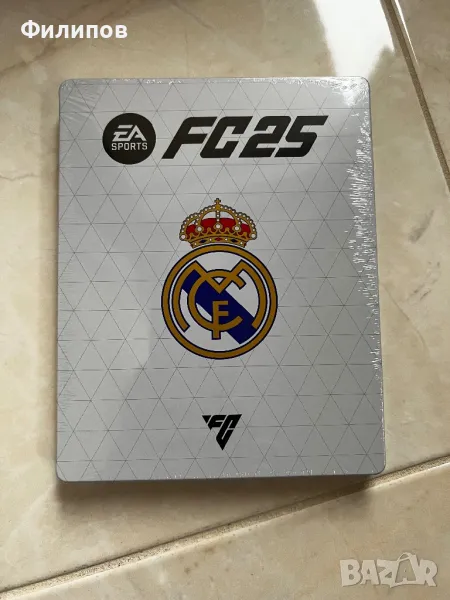 FC 25 Steelbook метална кутия Real Madrid (НОВА), снимка 1