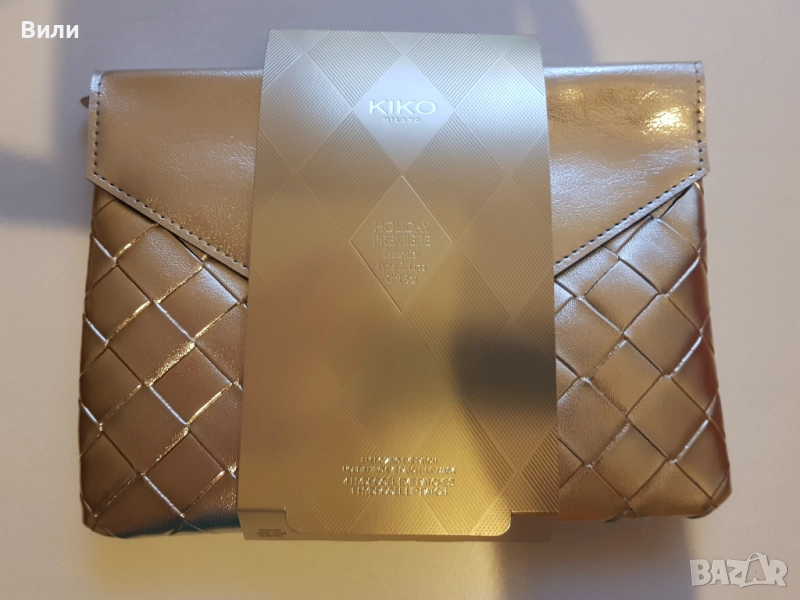 Дамски златист несесер на KIKO Milano, снимка 1